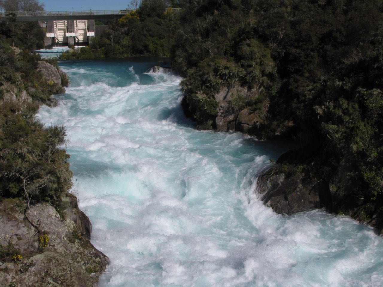 Aratiatia Dam and Rapids - Huka Falls River Cruise